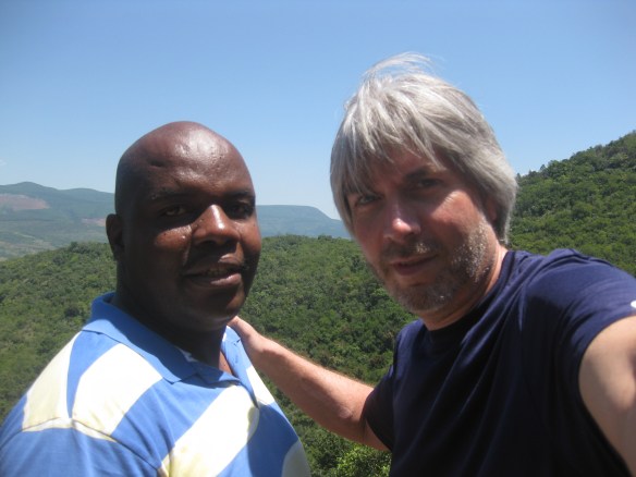 Me and Jackson just outside Nelspruit, South Africa.